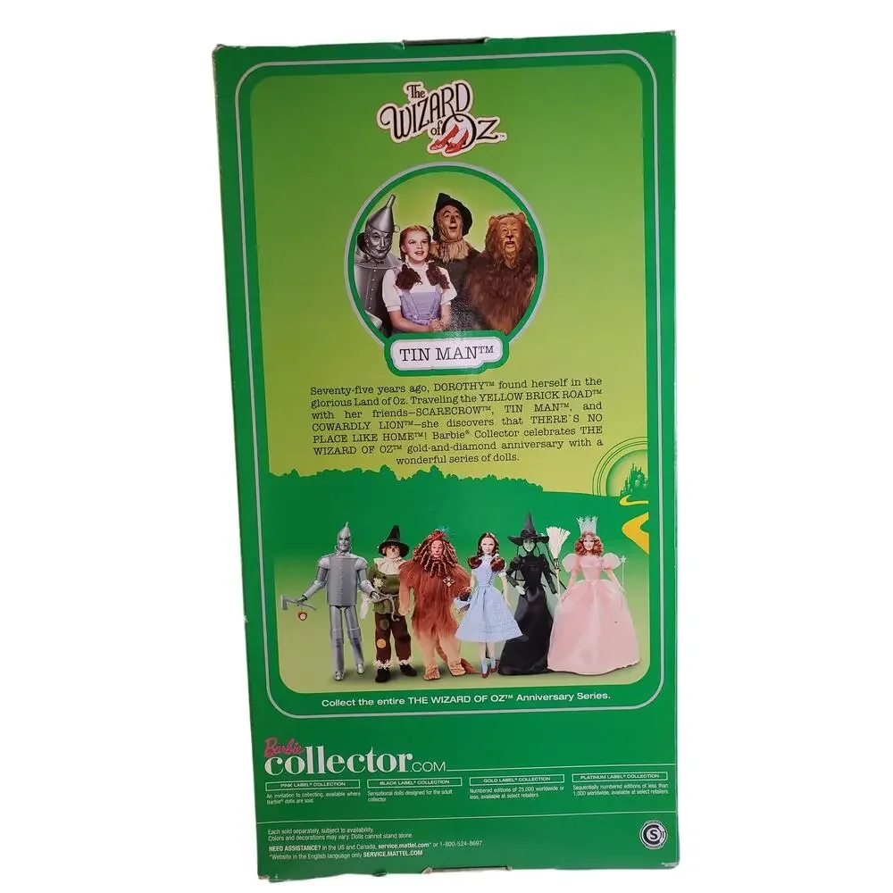 Wizard of Oz 75th Anniversary Barbie Doll - Tin Man Pink Label